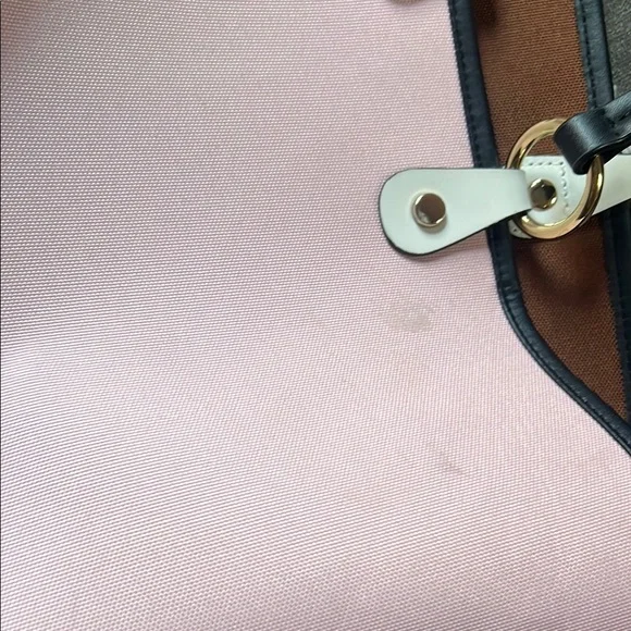 RADLEY LONDON Pink Leather Tote with Metallic Accents - Picture 6 of 7